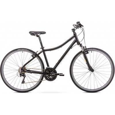 Krosový bicykel Romet Orkan 5D 28" čierny mat/lesk 18" 